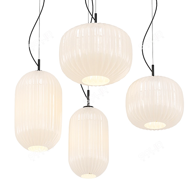 URS-One: Modern Matte Glass Pendant
URS-One: Sleek Metal and Glass Pendant
URS-One: Stylish C 3D model image 1