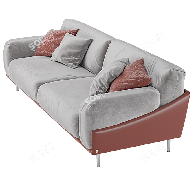 Modern Elegance: Busnelli Eldorado Sofa 3D model image 3