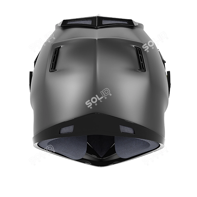 Rugged Off-Road Helmet | Durable & Protective 3D model image 4