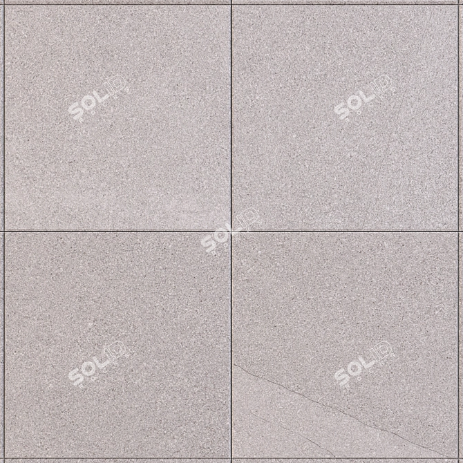 Flaviker River Moon: Contemporary Multi-Texture Floor 3D model image 2