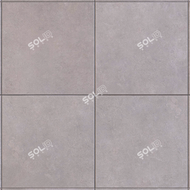  Flaviker Still Now Gray: Sleek Floor Tiles 3D model image 2