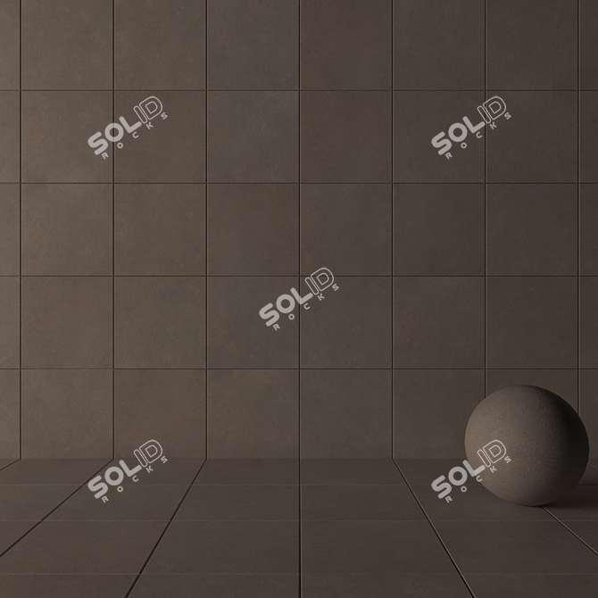  Flaviker Still Now Gray: Sleek Floor Tiles 3D model image 3