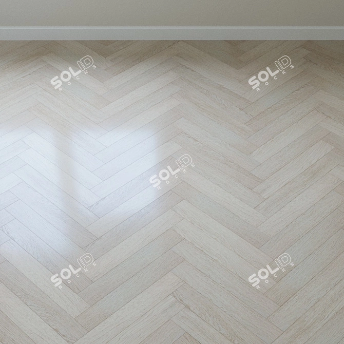 Kahrs Linnea Oak Cathedral Parquet 3D model image 4