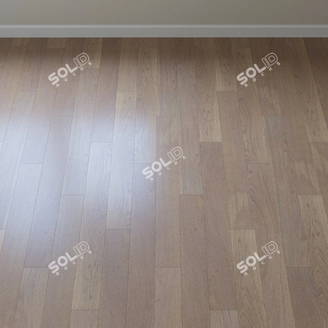 Karelia Oak Stone Gray Parquet 3D model image 2