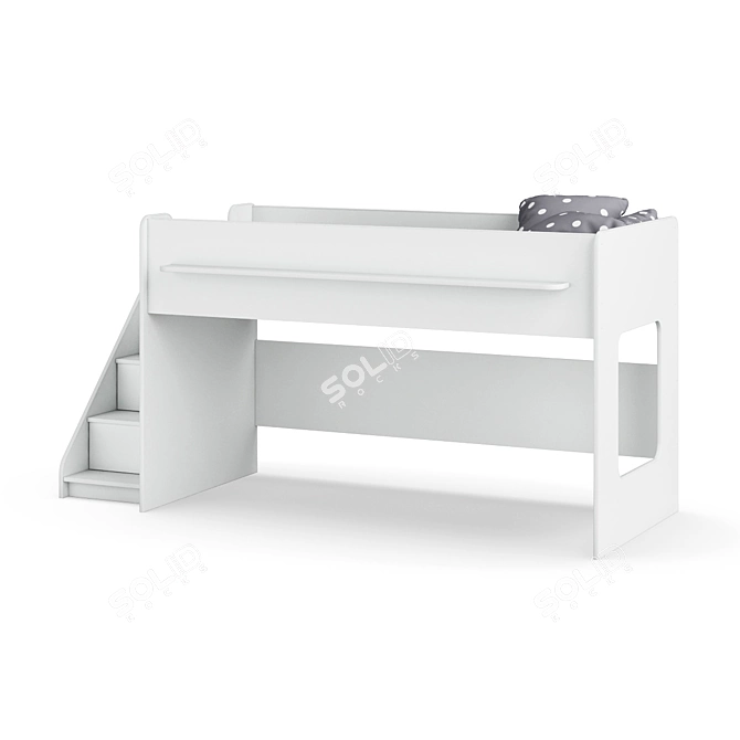 Legenda K23 Kids Modular Loft Bed 3D model image 2