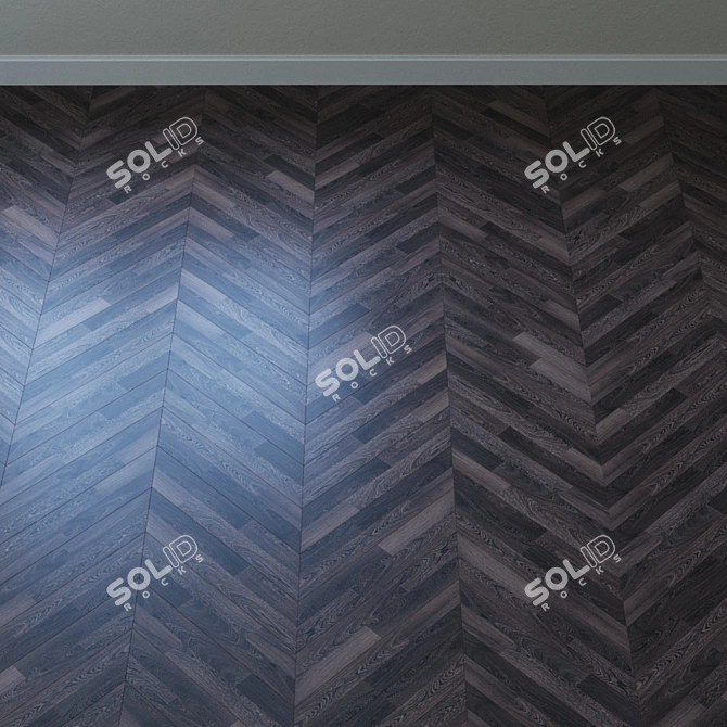 Kahrs Wenge Kyoto Parquet: Elegant and Timeless 3D model image 3