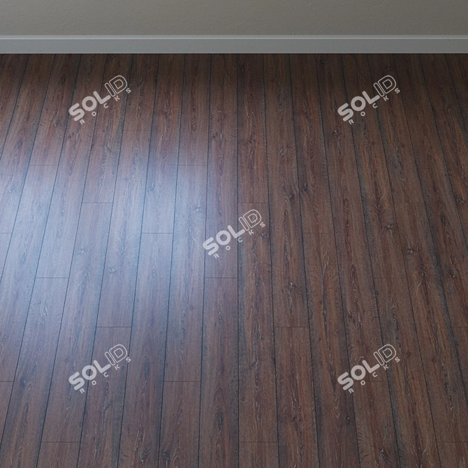 Kahrs Heather Oak Parquet: Classic Elegance 3D model image 2