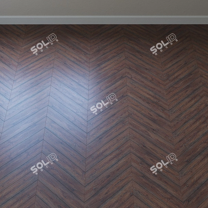 Kahrs Heather Oak Parquet: Classic Elegance 3D model image 3