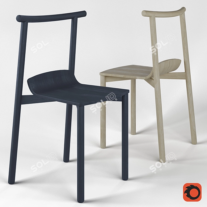 ErgoFlex Mesh Office Chair 3D model image 1