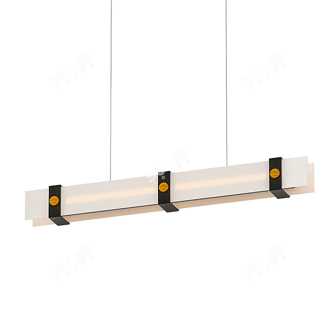 Alster LED Pendant Light 3D model image 1