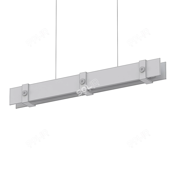 Alster LED Pendant Light 3D model image 2