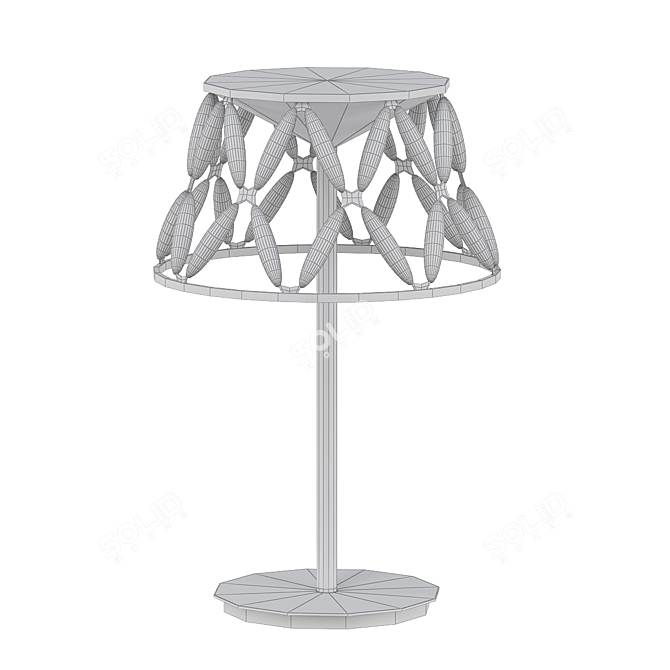 Elegant LED Table Lamp: Isola 3D model image 2