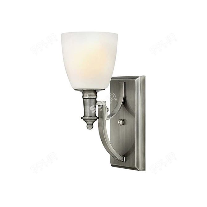 Hinkley Truman Wall Light: Elegant Illumination 3D model image 1