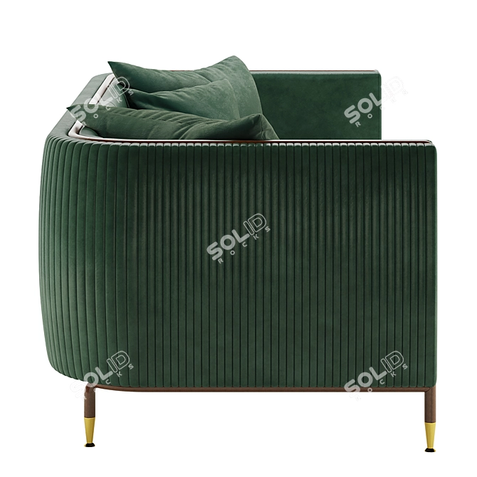 Contemporary Barlow Sofa: 2017 Edition 3D model image 3