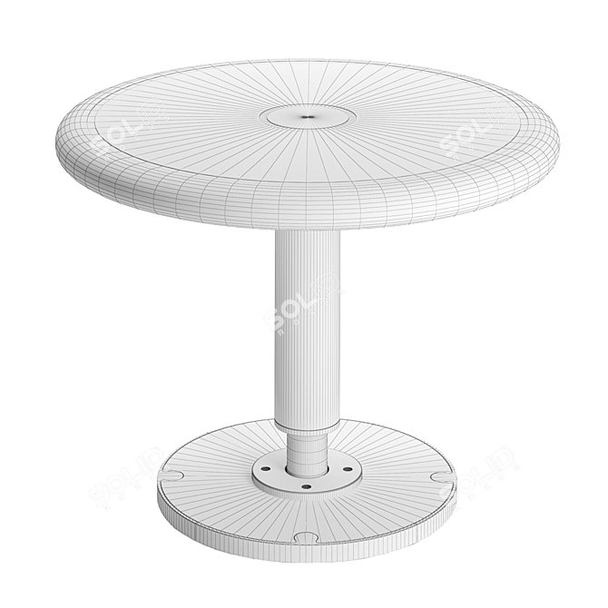 GPM TYC-600 Table: Sleek & Stylish 3D model image 4