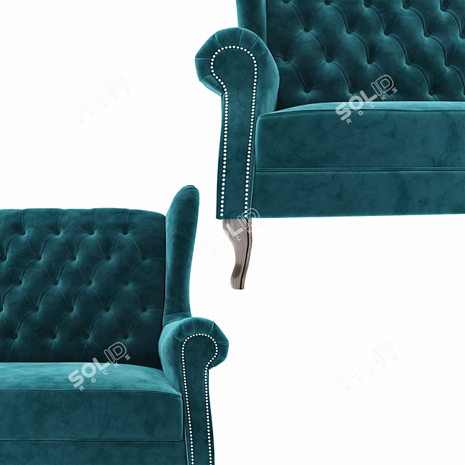 Kingfisher Custom-Made Sofa 3D model image 3