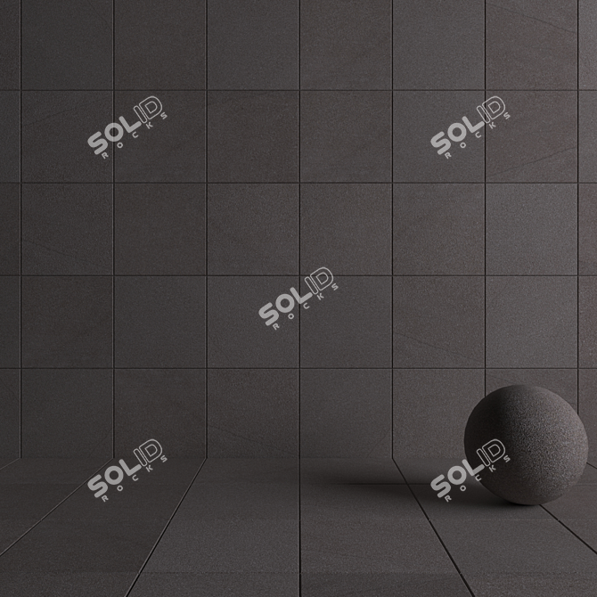 Flaviker River Earth: Multi-Texture Wall & Floor 3D model image 4