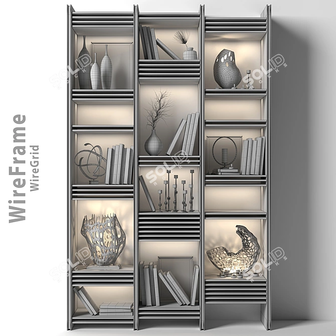 Elegant Wardrobe: Modern Design 3D model image 5