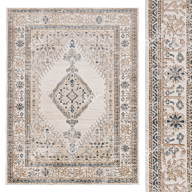 Luxury Carpet | No. 183 3D model image 1