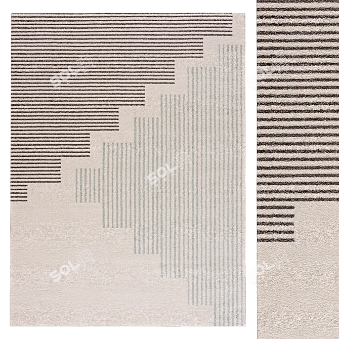  Elegant Heritage Carpet | No. 188 3D model image 1