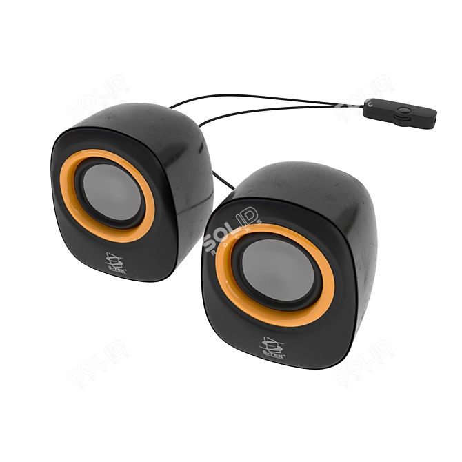 Poly Sound Speaker 3D model image 3