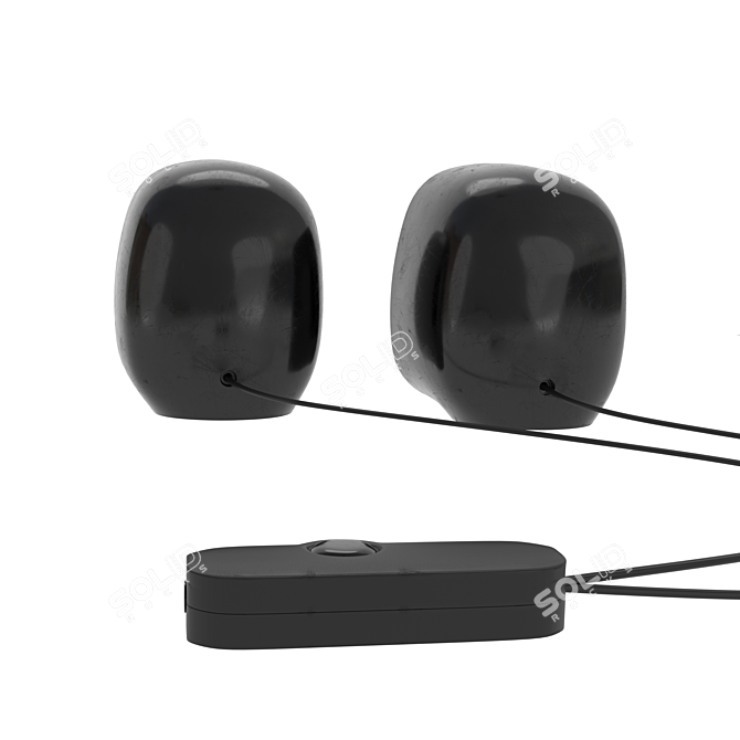 Poly Sound Speaker 3D model image 4