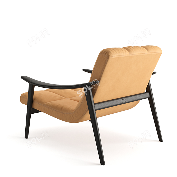 Title: Elevate Your Space with Minotti Fynn Armchair 3D model image 3