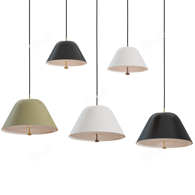 Levitate Pendant: Modern Elegance by Menu 3D model image 3