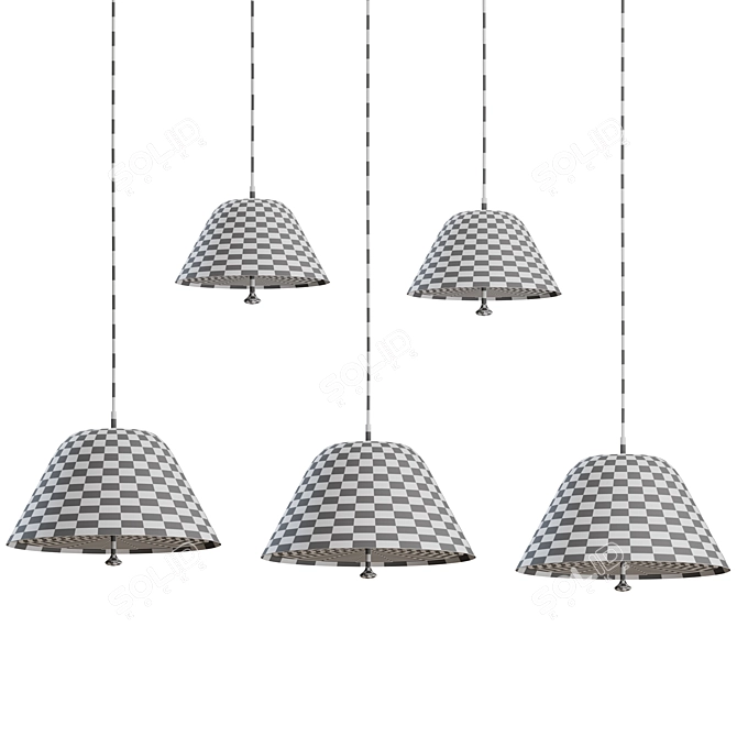 Levitate Pendant: Modern Elegance by Menu 3D model image 4