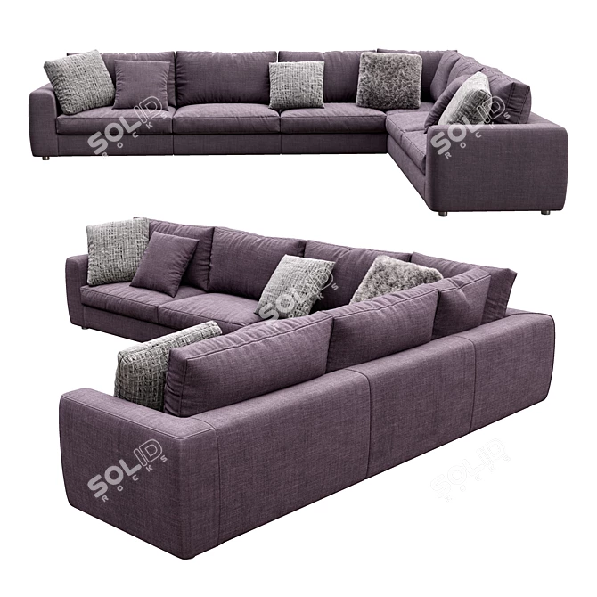Alameda9: Sleek and Stylish Furniture 3D model image 2