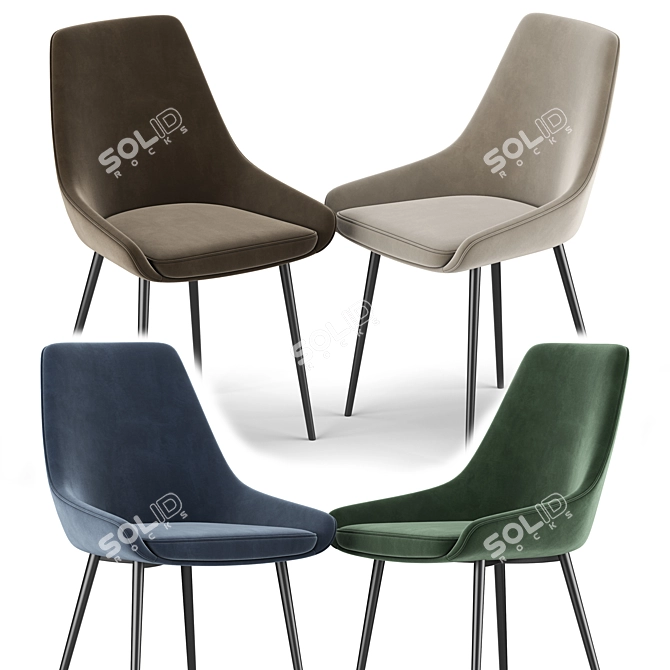 Sierra Comfort Chair 3D model image 3