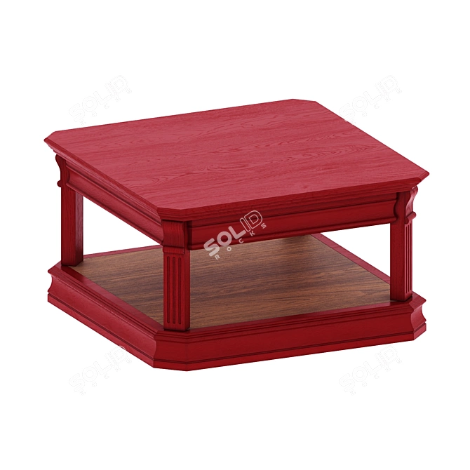 RIMAR Coffee Table: Stylish and Spacious 3D model image 4