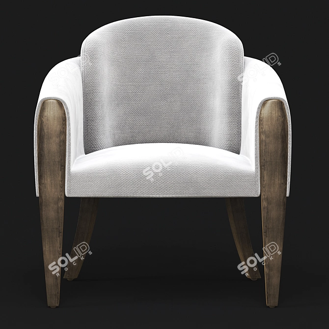 Kingsley 2015 Chair: Stylish and Functional 3D model image 2