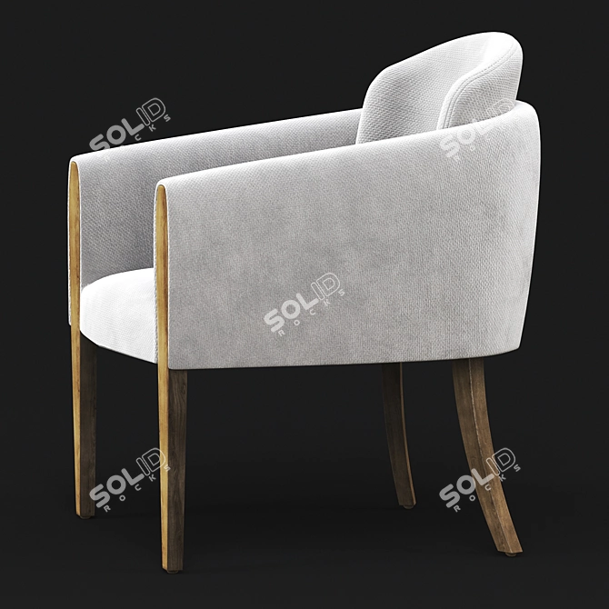 Kingsley 2015 Chair: Stylish and Functional 3D model image 3