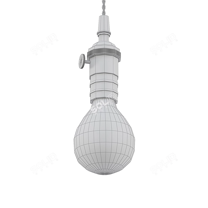  Creative Spark Light 3D model image 2