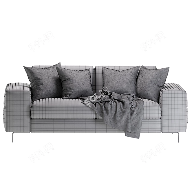 Elegant Life Edition Sofa 3D model image 5