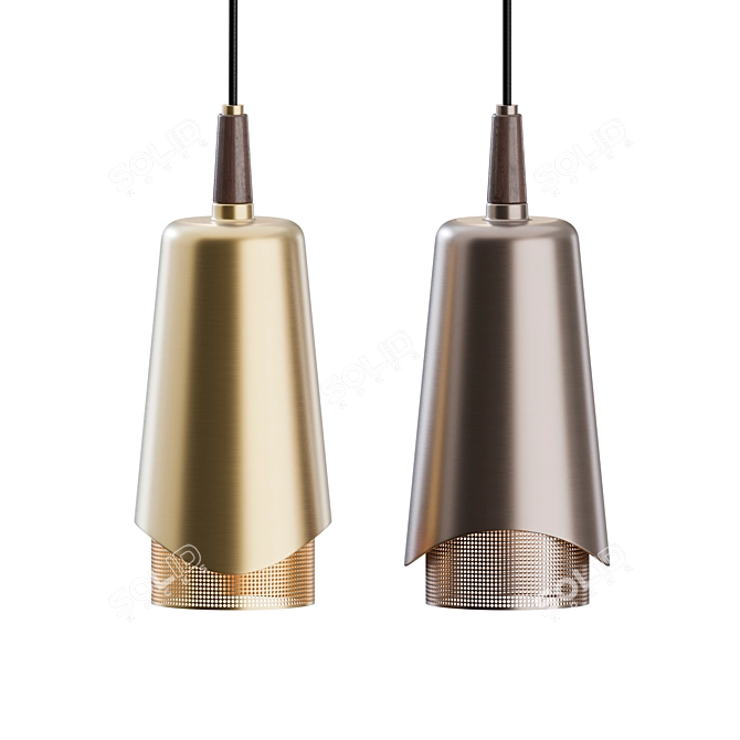  Stylish Umanoff Pendant: Timeless Design 3D model image 2