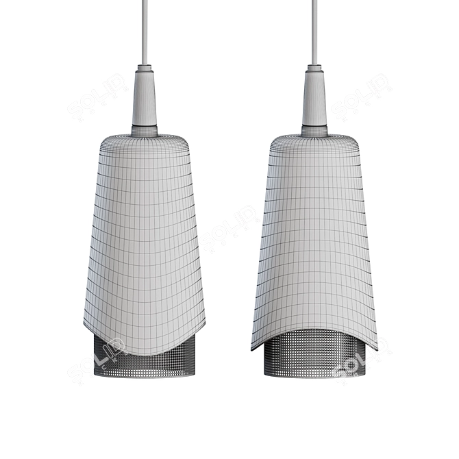  Stylish Umanoff Pendant: Timeless Design 3D model image 4