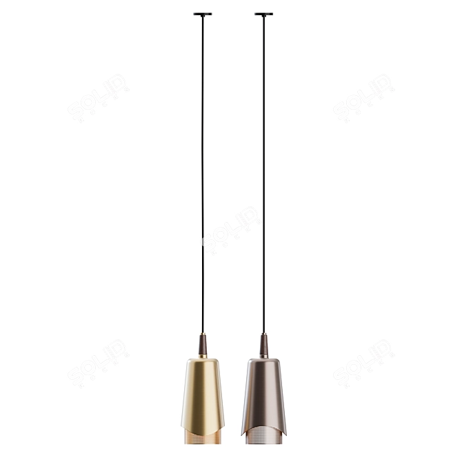  Stylish Umanoff Pendant: Timeless Design 3D model image 5