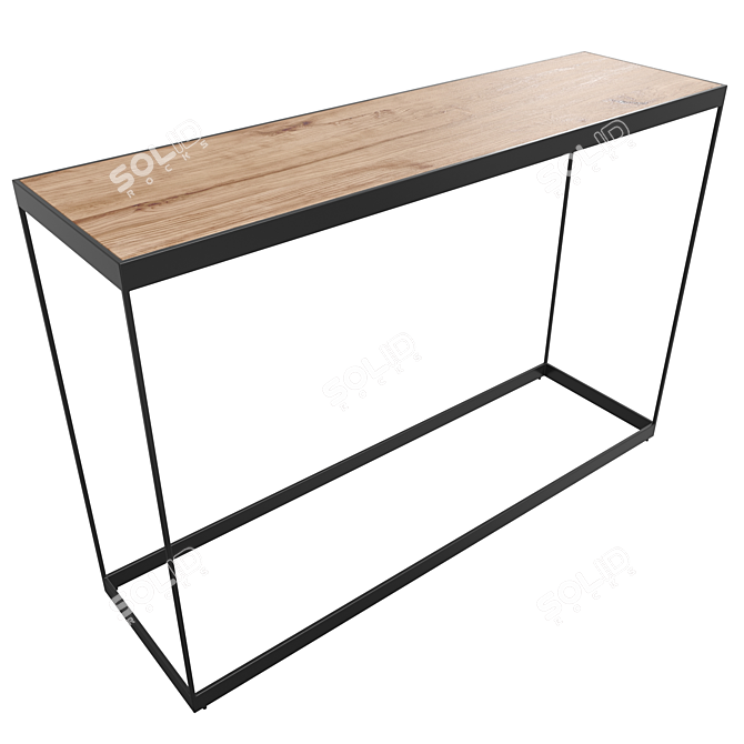 Sleek Sedona Console - Modern Elegance 3D model image 1