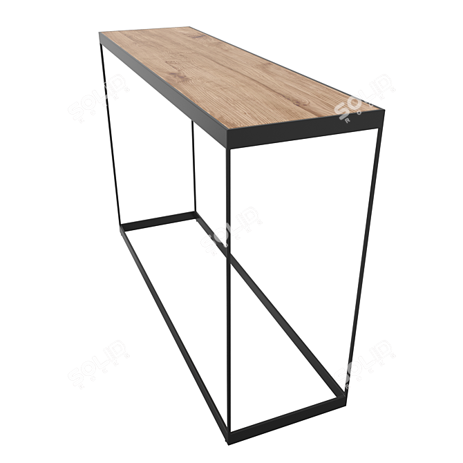 Sleek Sedona Console - Modern Elegance 3D model image 3