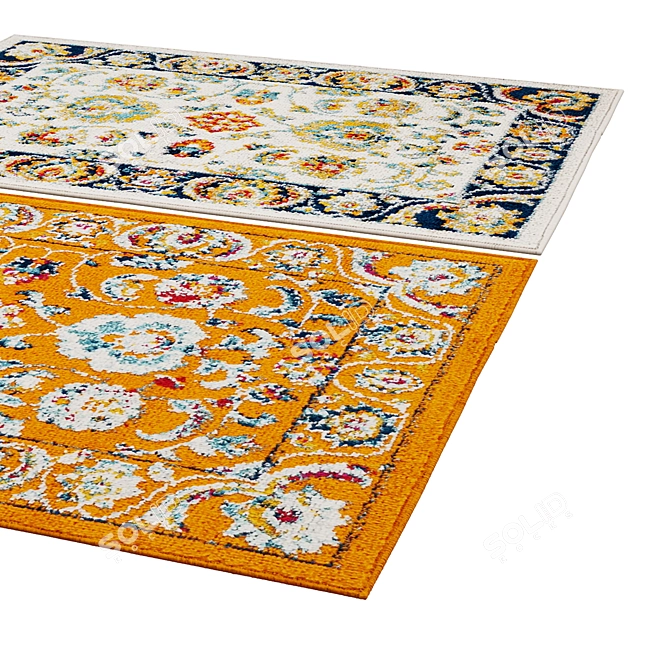 Luxury Polys Vets Rug 220 3D model image 2