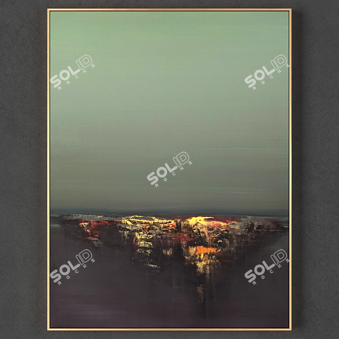 Dual Frame Painting Set 3D model image 2