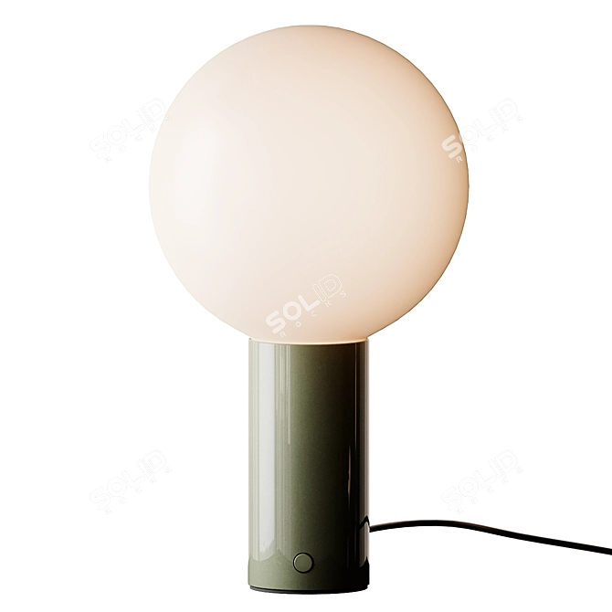 Sleek ORB Table Lamp: Illuminate in Style 3D model image 2