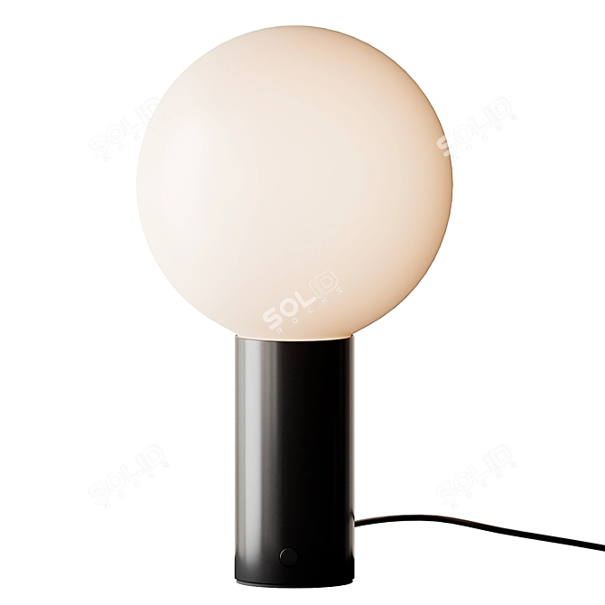 Sleek ORB Table Lamp: Illuminate in Style 3D model image 3