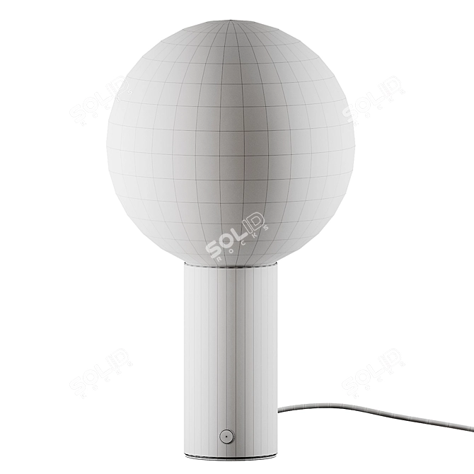Sleek ORB Table Lamp: Illuminate in Style 3D model image 5
