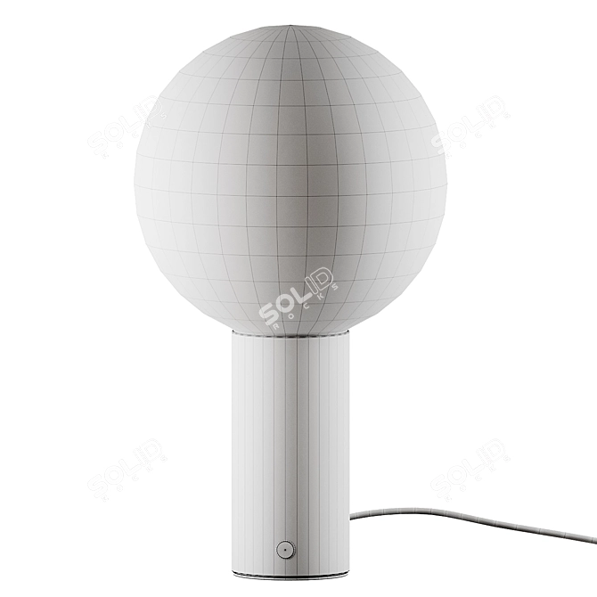 Sleek ORB Table Lamp: Illuminate in Style 3D model image 7