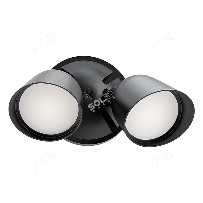 WAC Lighting Endurance Double Spot 3D model image 1