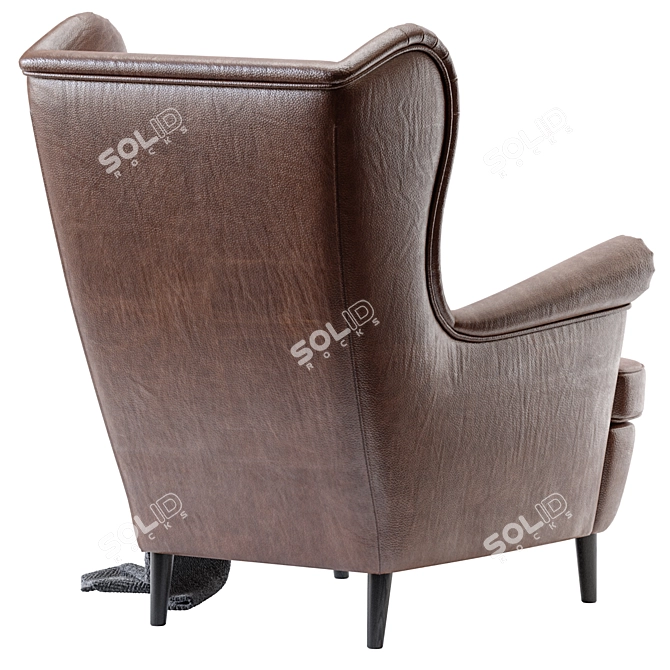 2013 Armchair Jencs Step Leather 3D model image 3