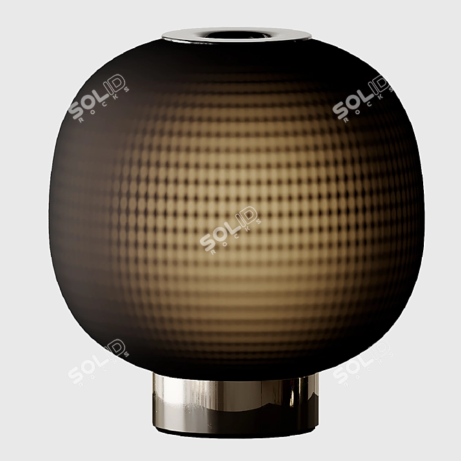 Elegant Bloom Table Lamp 3D model image 1